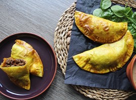 Jamaican Beef Wrap Patties