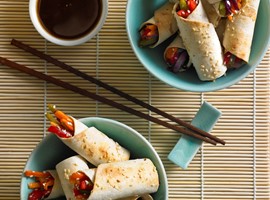 Oriental Vegetable Wraps