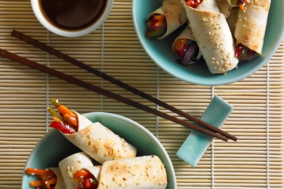 Oriental Vegetable Wraps