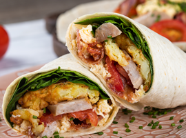 Full English Breakfast Burrito