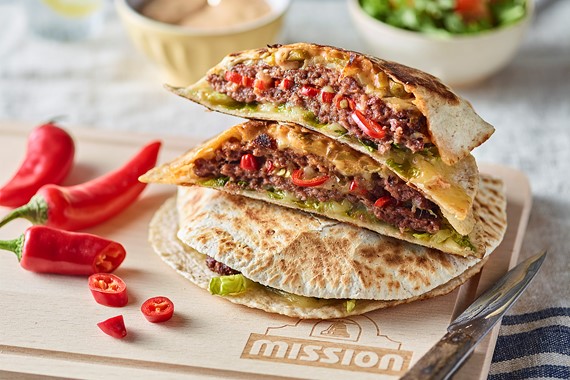 Cheeseburger Quesadillas