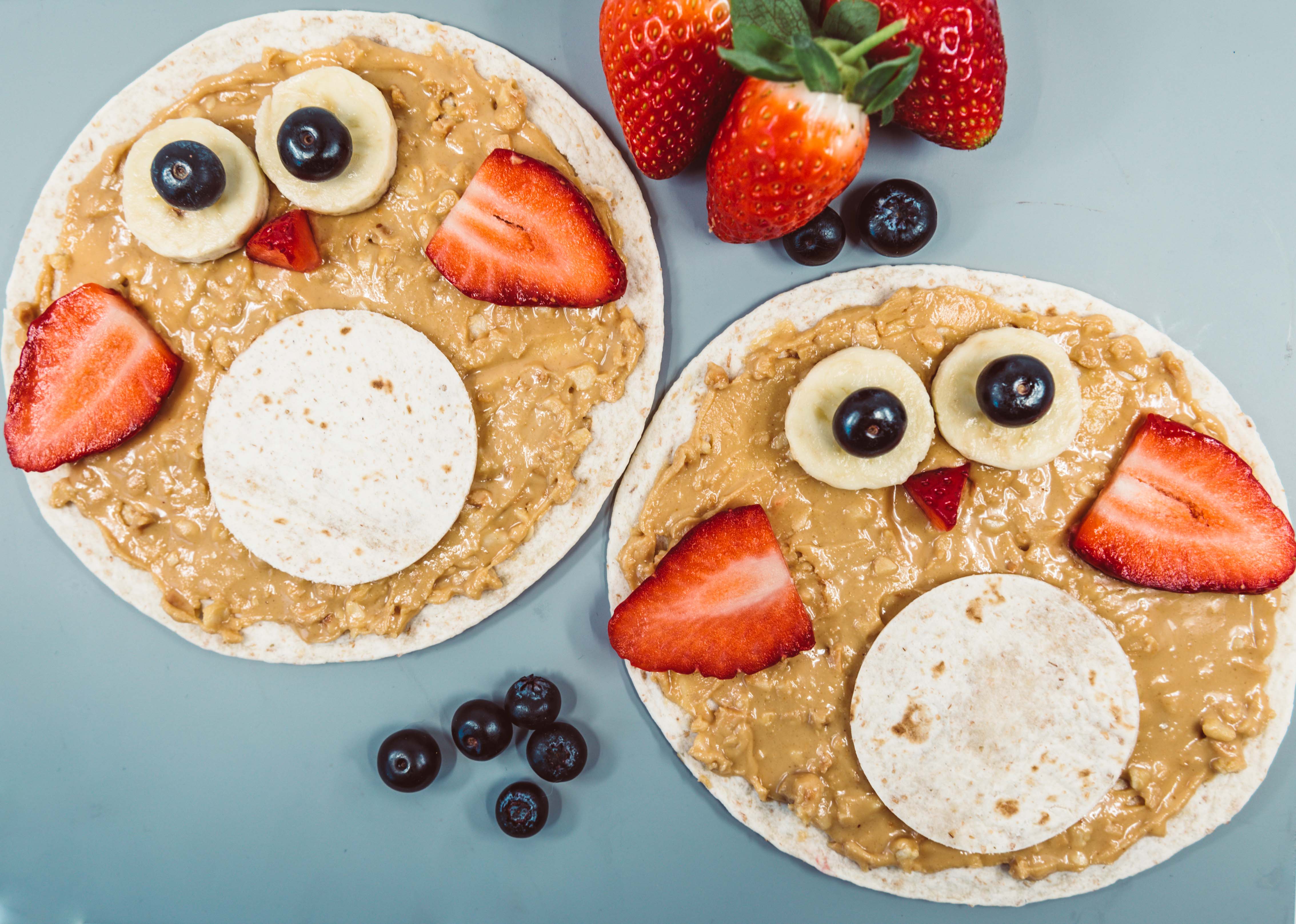 Kids Peanut Butter Owls