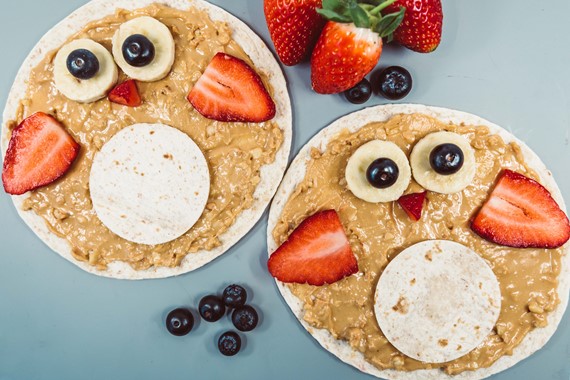 Kids Peanut Butter Wrap | Breakfast Recipes | Mission Wraps UK