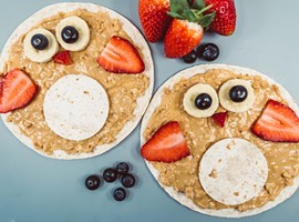 Kids Peanut Butter Owls