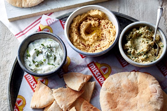 Fancy Pitta & Dips