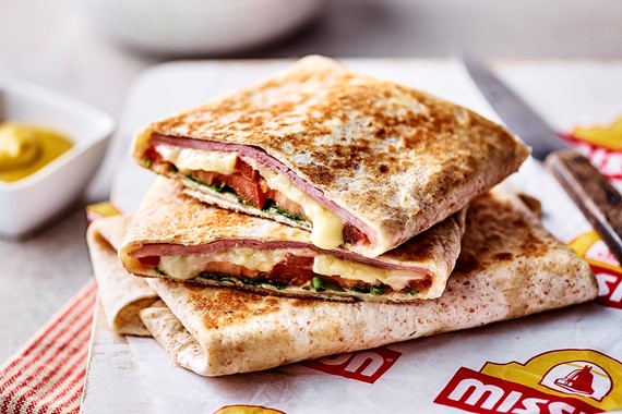 Ham & Cheese Wrap Recipe | Lunch Recipes | Mission Wraps UK