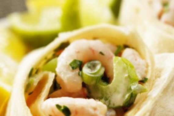 Prawn Cocktail Wraps