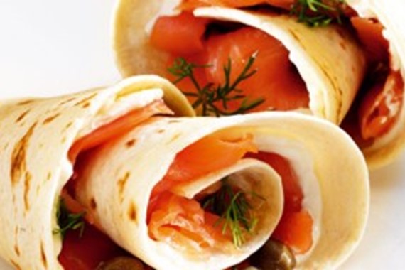 Smoked Salmon Snacks with Capers