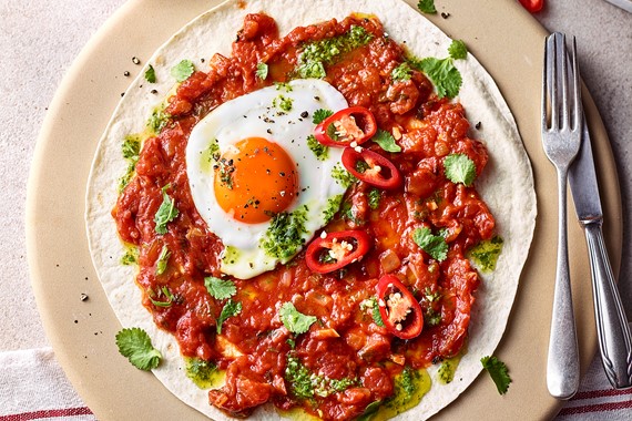 Breakfast Huevos Rancheros