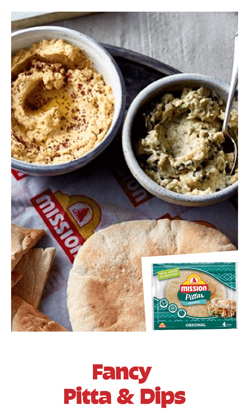 Fancy Pitta Dips
